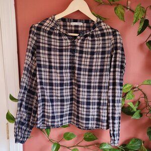 Reformation Women's Blue Blouse